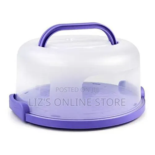 Portable Cake Storage Bin Cupcake Holder Container Box