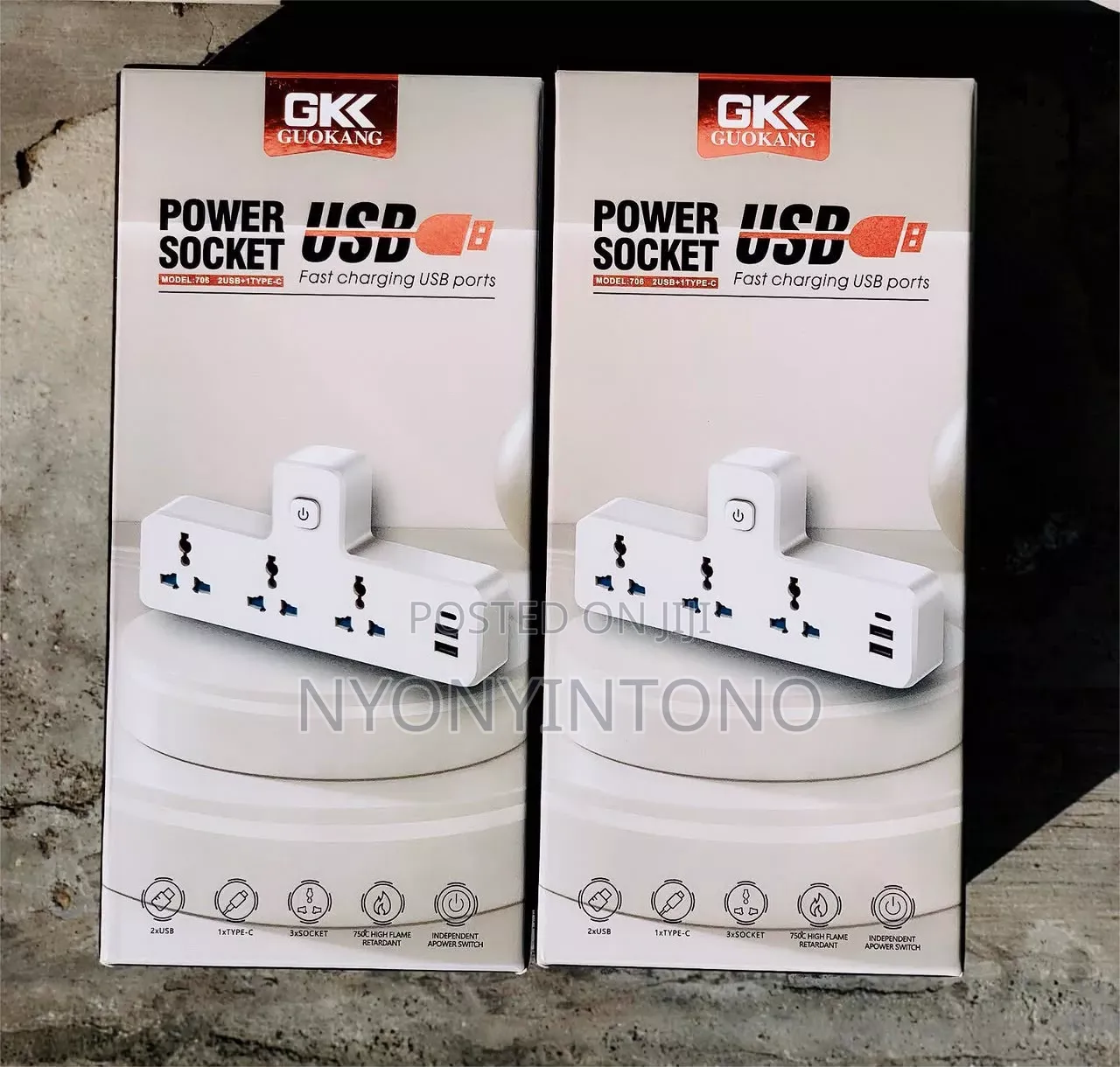 Power Socket Plugs Usb Ports