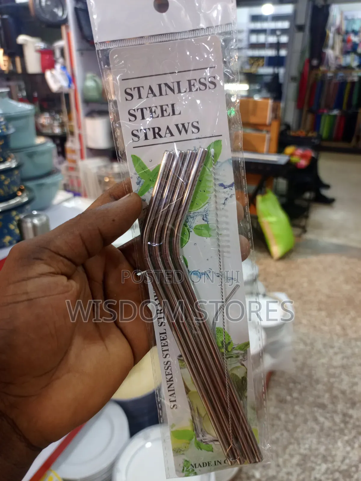 Reusable Stainless Steel Drinking Straws