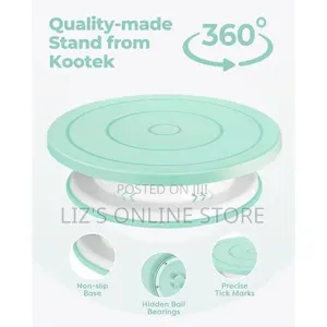 137-Piece Cake Decorating Set With Turntable