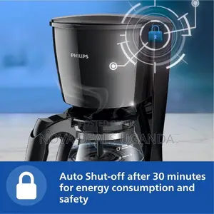Philips Drip Coffee Maker 0.6 L, Ideal for 2-7 Cups, 750w, Black