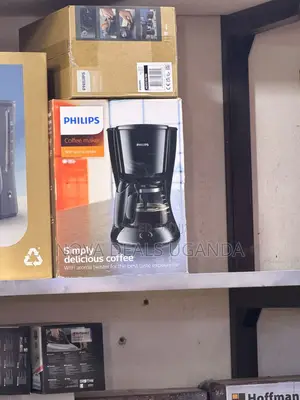 Philips Drip Coffee Maker 0.6 L, Ideal for 2-7 Cups, 750w, Black