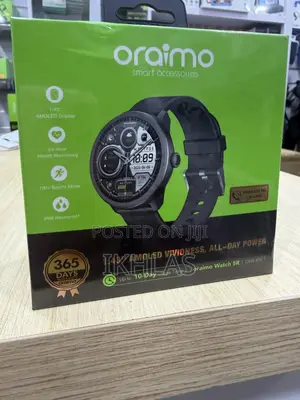 Oraimo Watch 5r Osw-820 Smart Watch Has Vivid Amoled Screen Display
