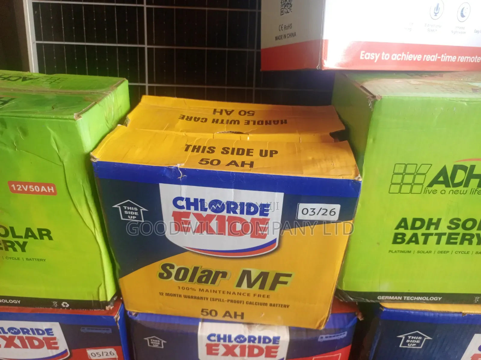 50ah Interstellar Chloride Exide Solar Battery