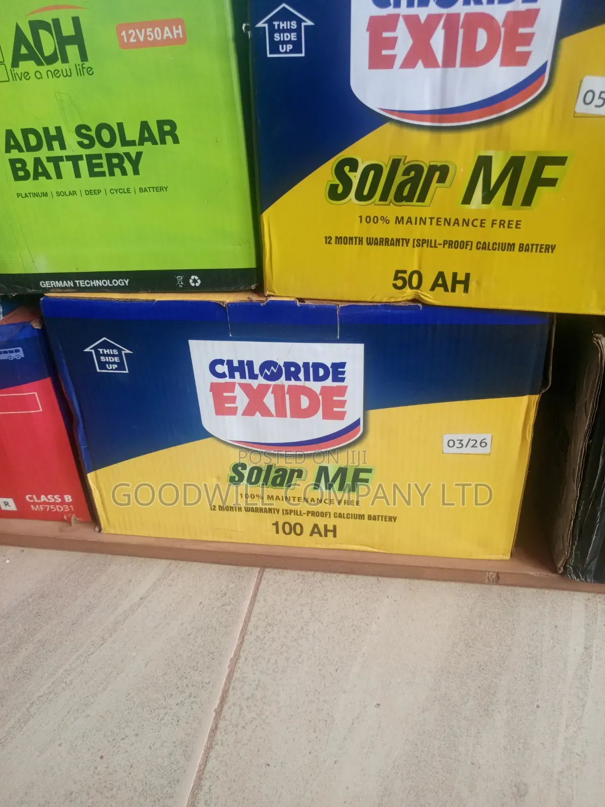 100ah Interstellar Chloride Exide Solar Battery