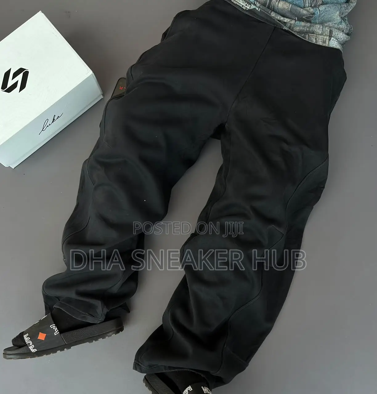 Black Sweater Pants