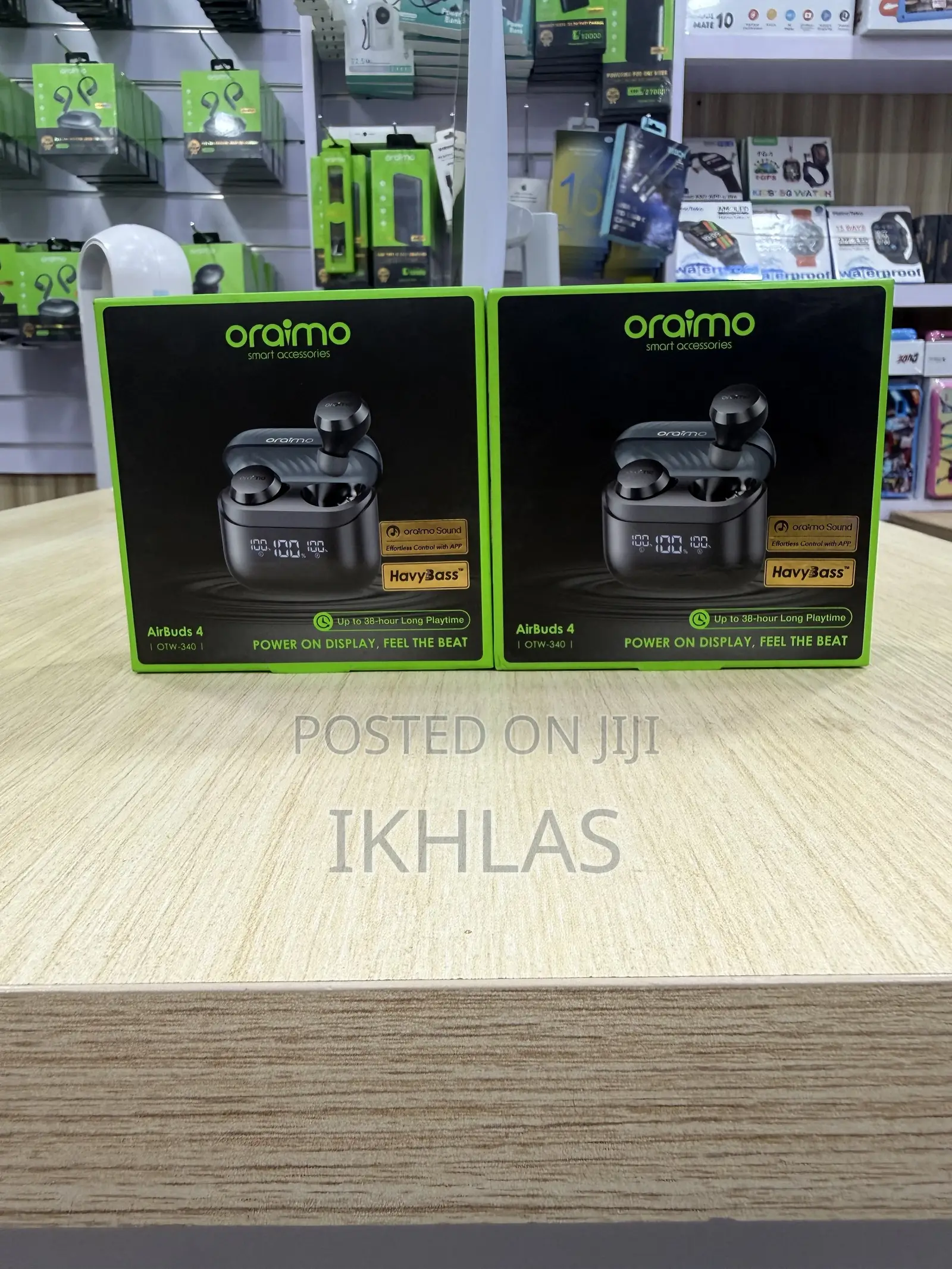 Oraimo Airbuds 4 Otw- 340 Wireless Earbuds With Powerful Deep Bass