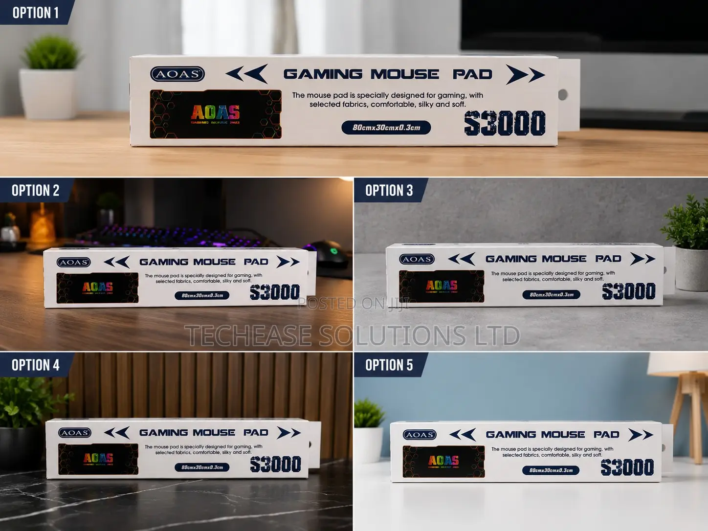 Aoas S3000 Gaming Mouse Pad