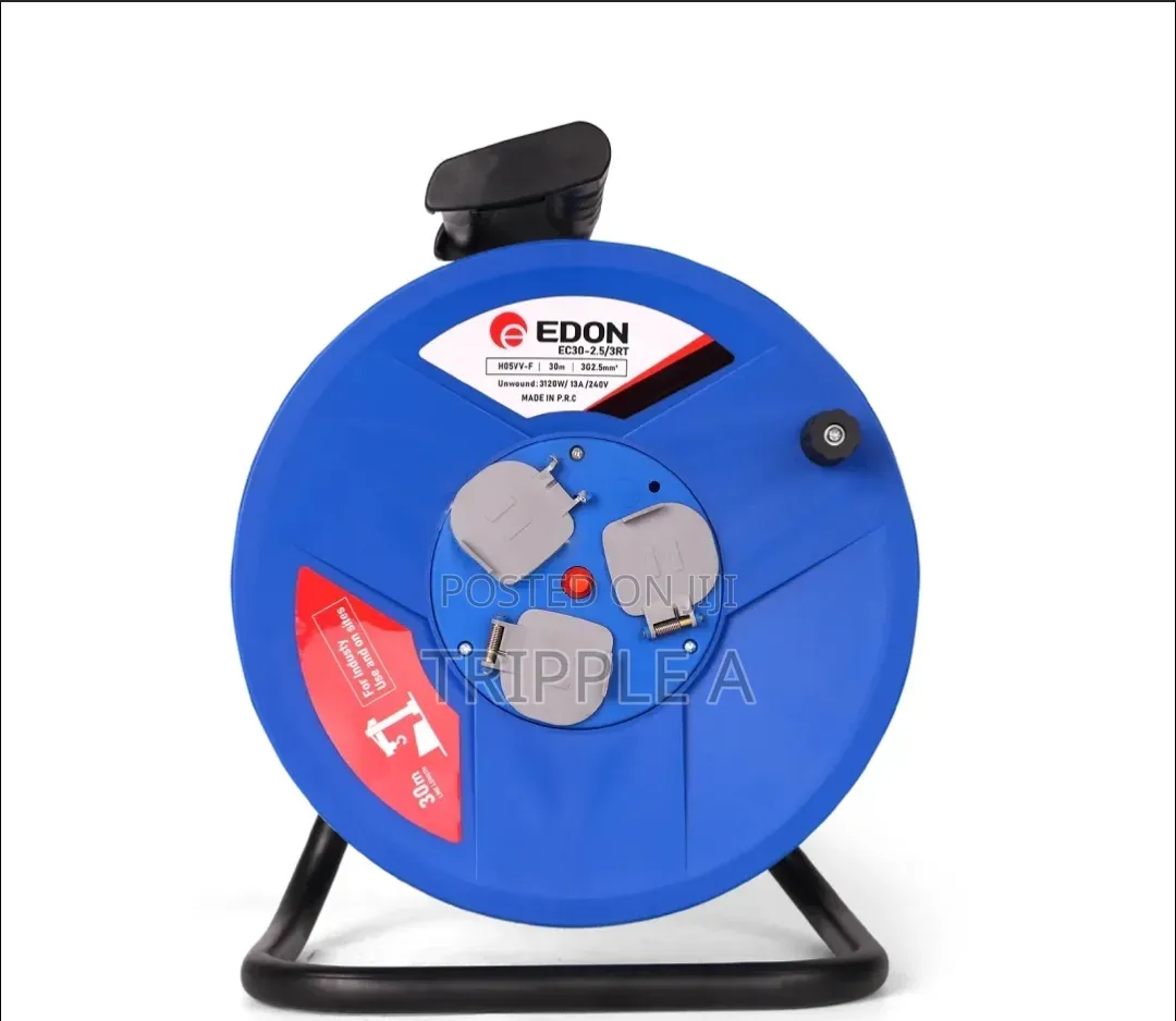 Edson Heavy Duty 50 Meter Cable Extension Reel