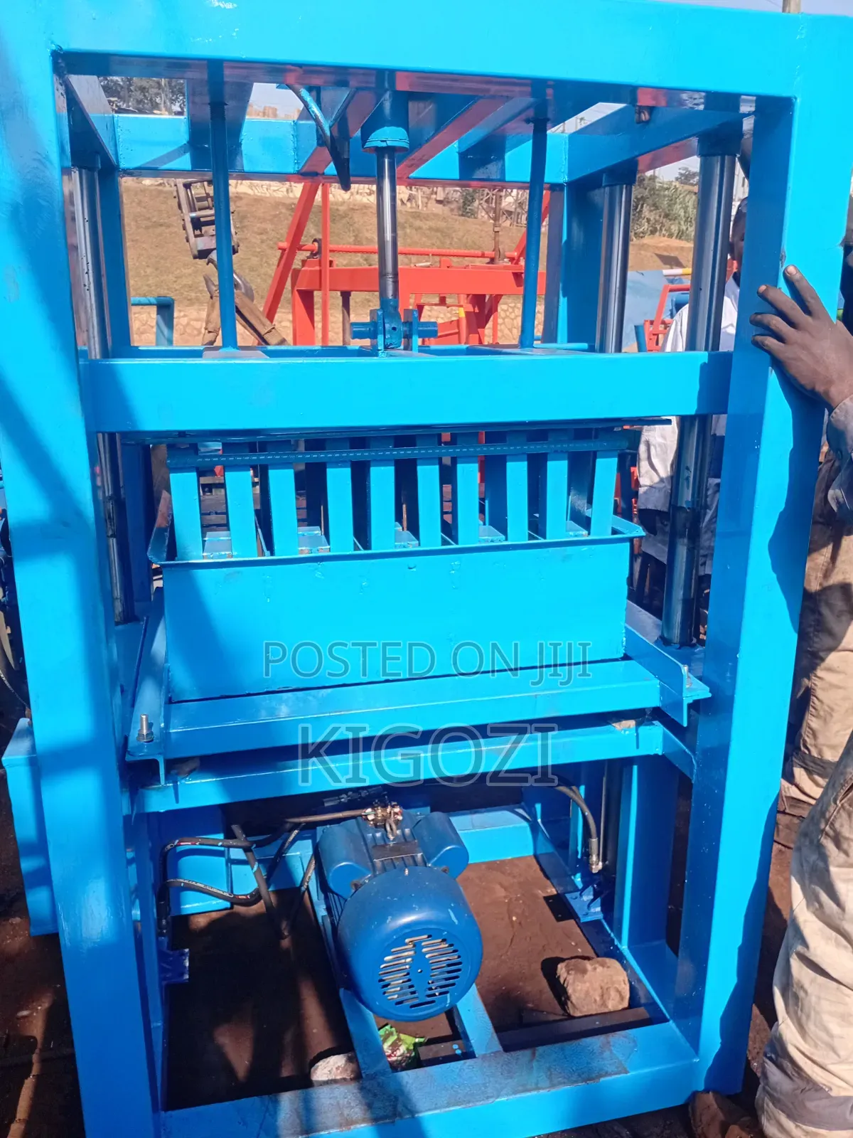 Hhighdrolic Electric Brick Making Machine Uses Sand And Cement