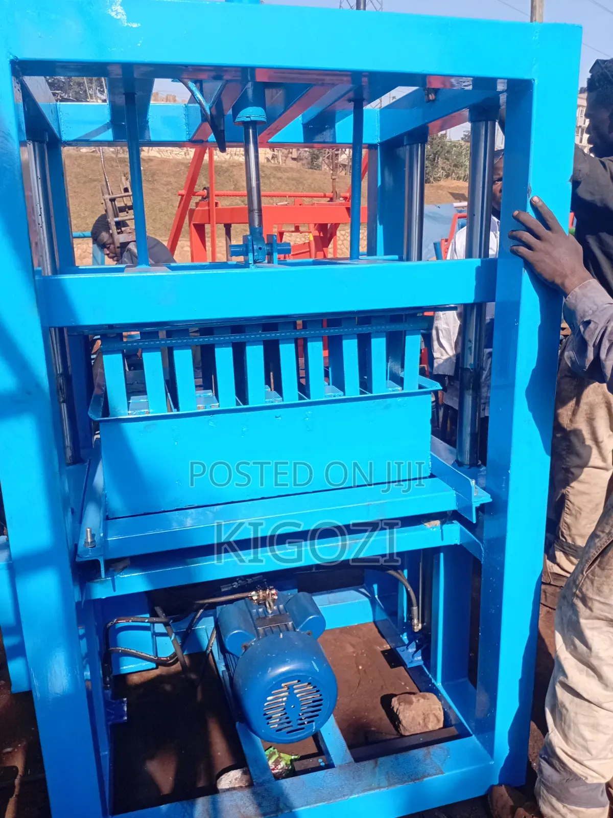 Hhighdrolic Electric Brick Making Machine Uses Sand And Cement
