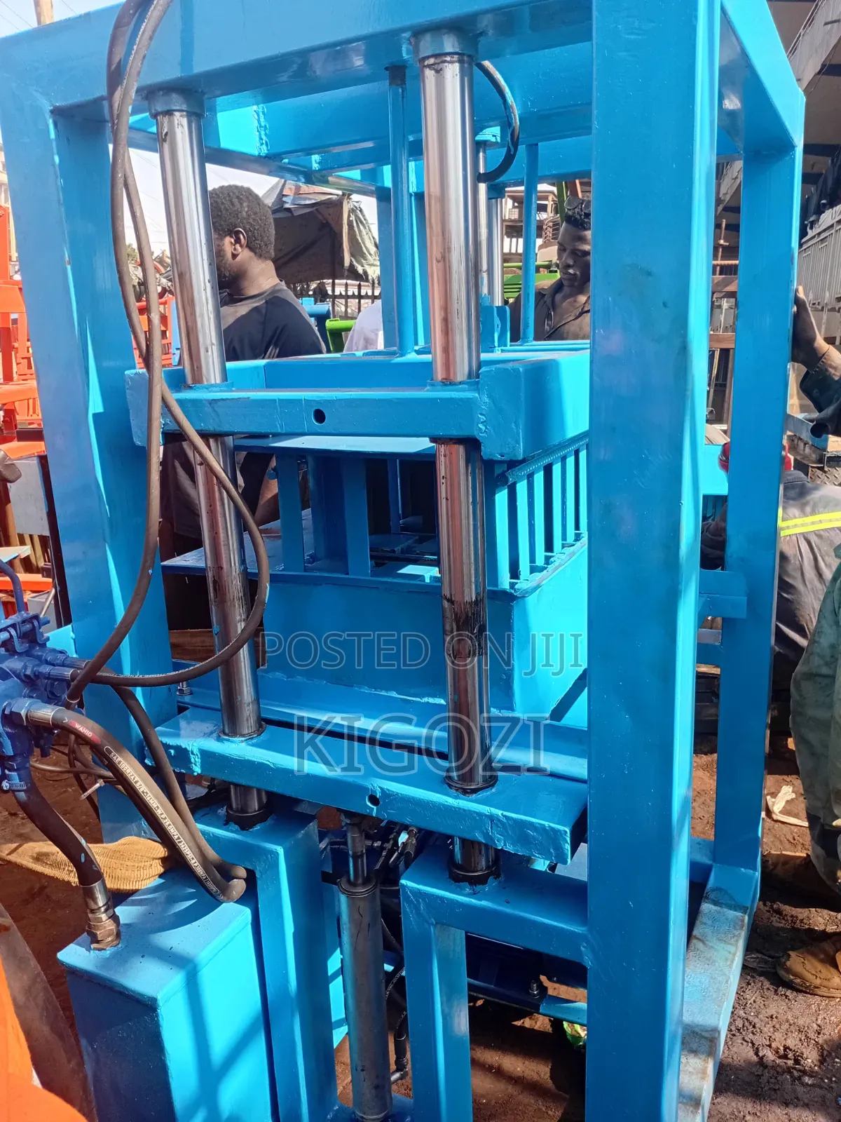 Hhighdrolic Electric Brick Making Machine Uses Sand And Cement