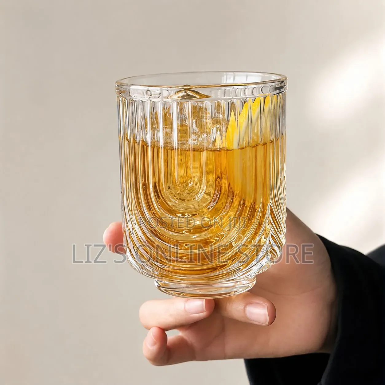 6 Piece Glaver's Vintage-Style Glassware