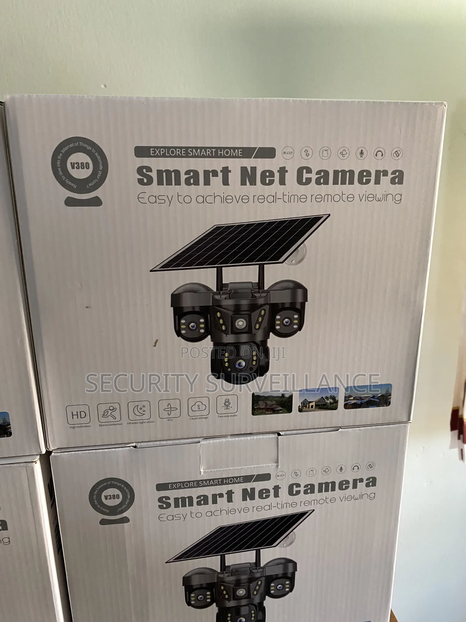 Triple Lens Solar Camera
