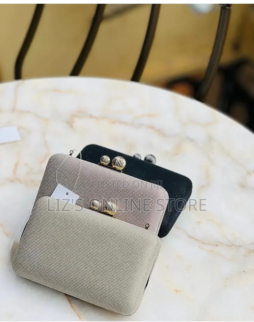 Embellished Box Clutch