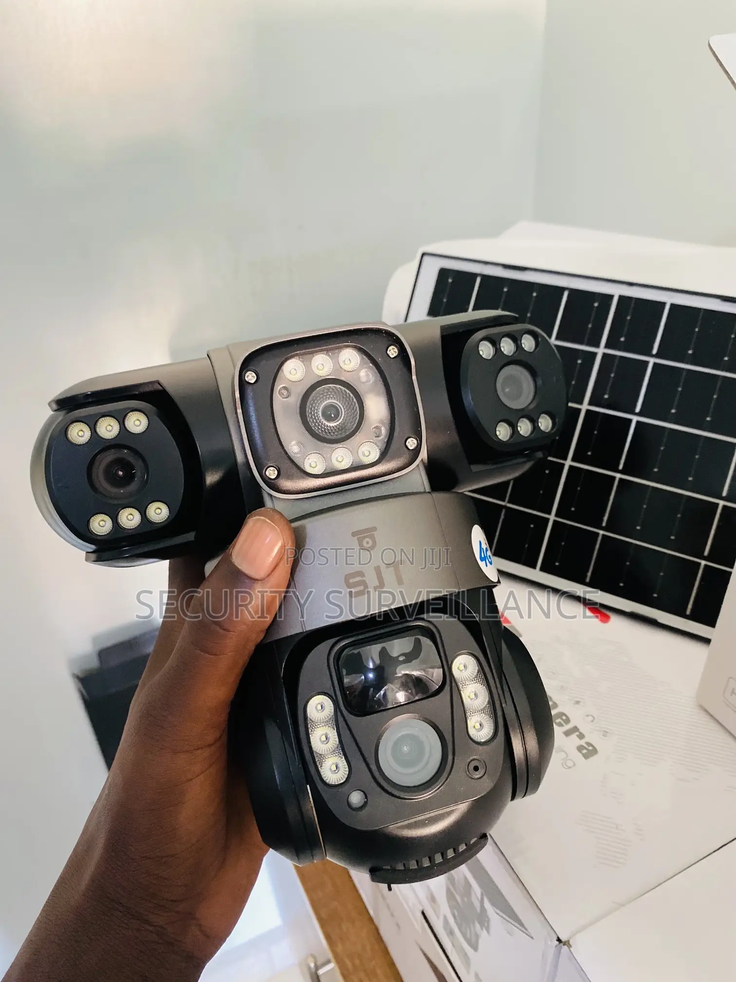 CCTV Wireless Solar Camera (3 Lenses)