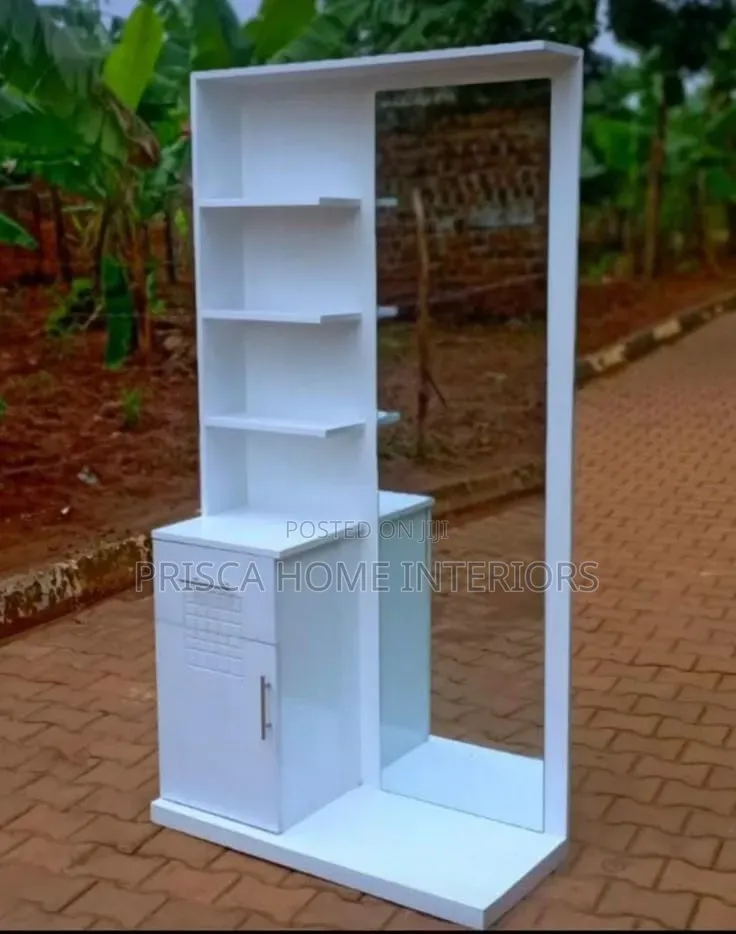 Shoe Rack and Dressing Mirror