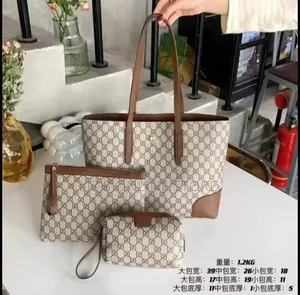 Christian Dior Branded 3-Piece Bag Set