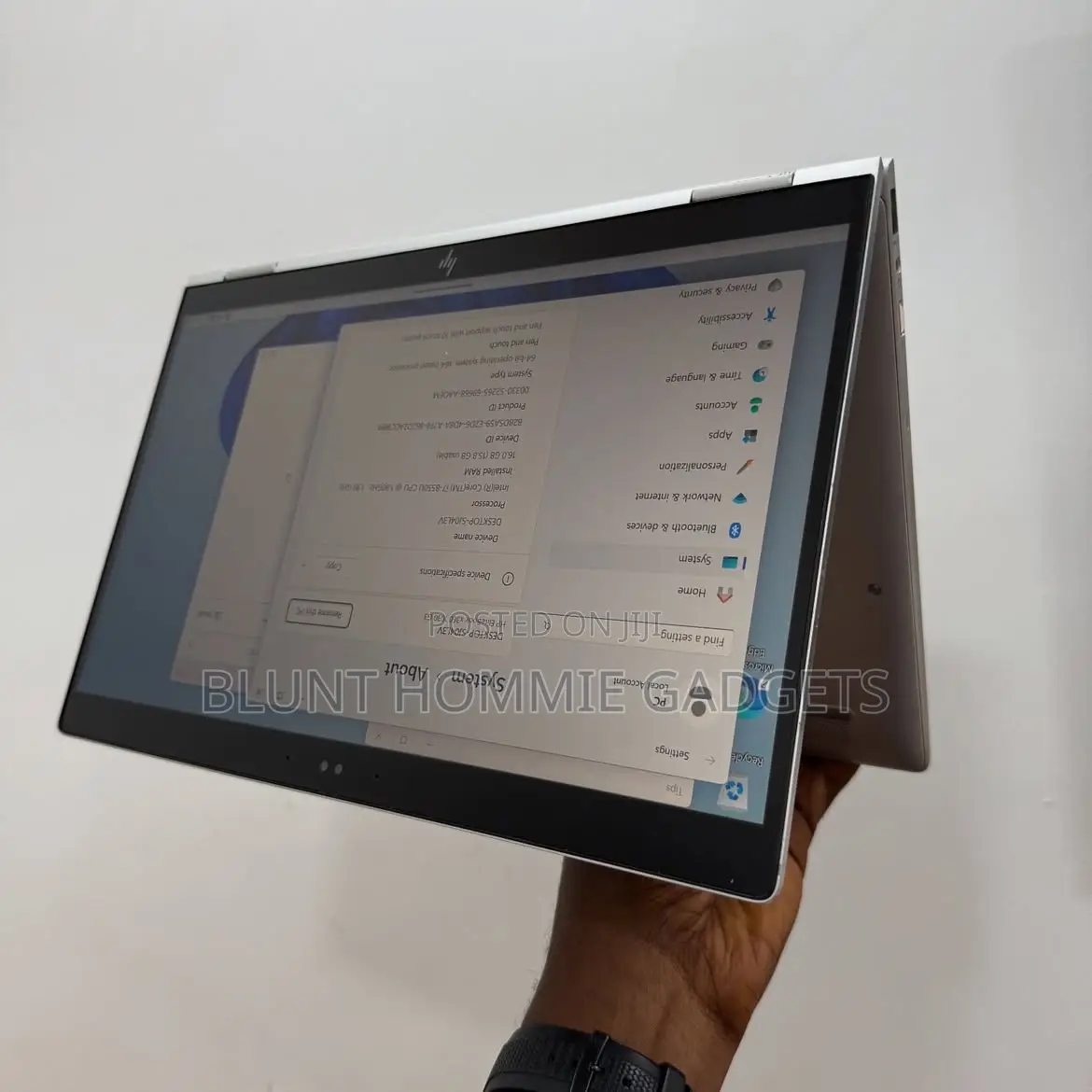 Laptop HP EliteBook X360 1030 G3 8GB Intel Core i7 SSD 256GB