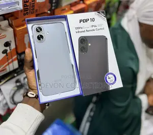New Tecno Pop 10 128 GB Silver