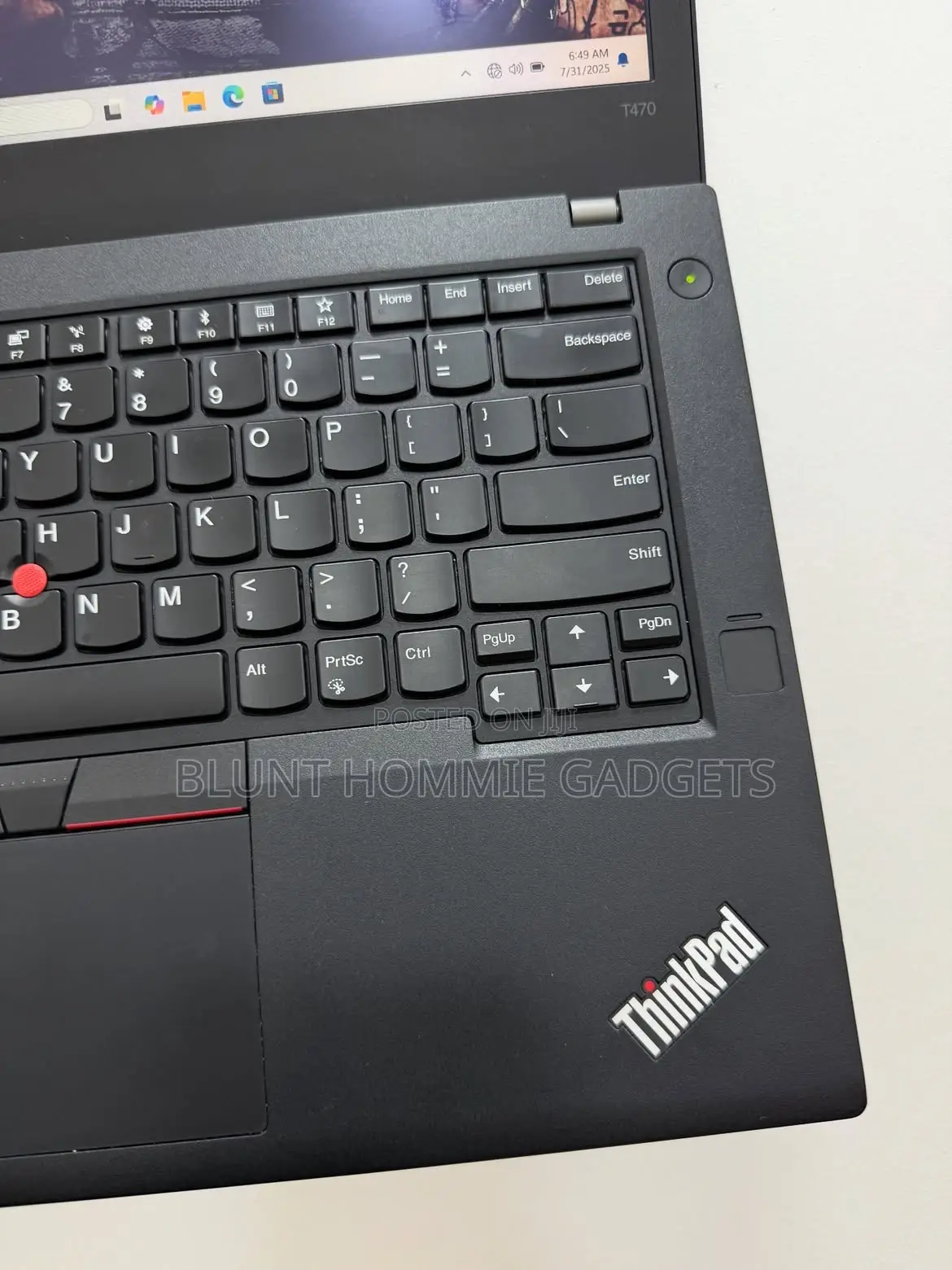 Laptop Lenovo ThinkPad T470 8GB Intel Core i5 SSD 256GB