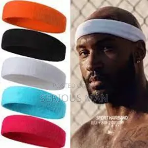 Sports Sweatbands And Hair Headbands 12 Pieces .