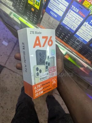 New ZTE Blade A76 5G 128 GB Black