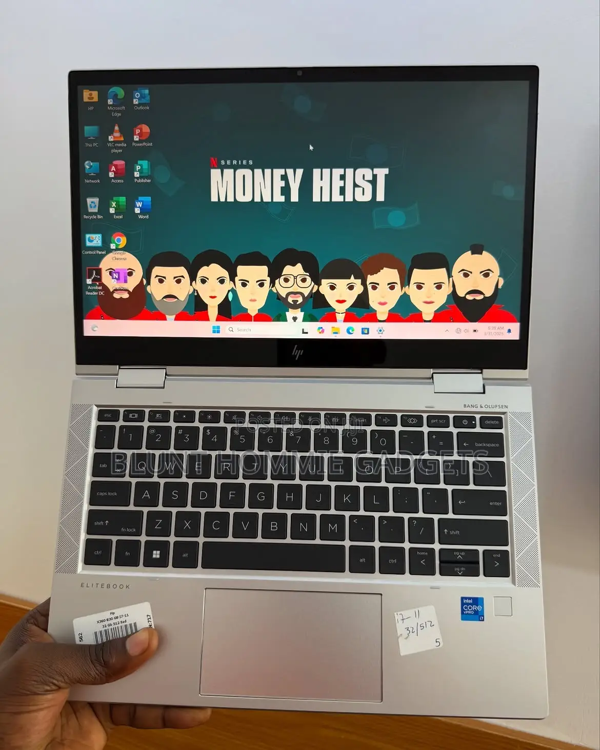 Laptop HP EliteBook 830 G8 8GB Intel Core i7 SSD 256GB