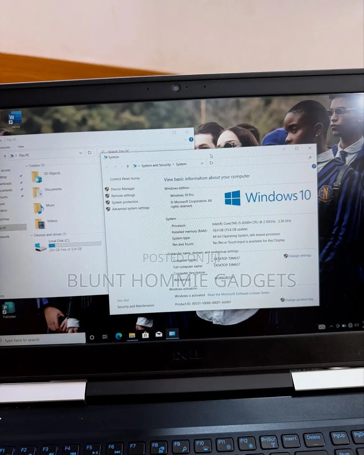 Laptop Dell G7 15 7588 16GB Intel Core i5 SSD 512GB