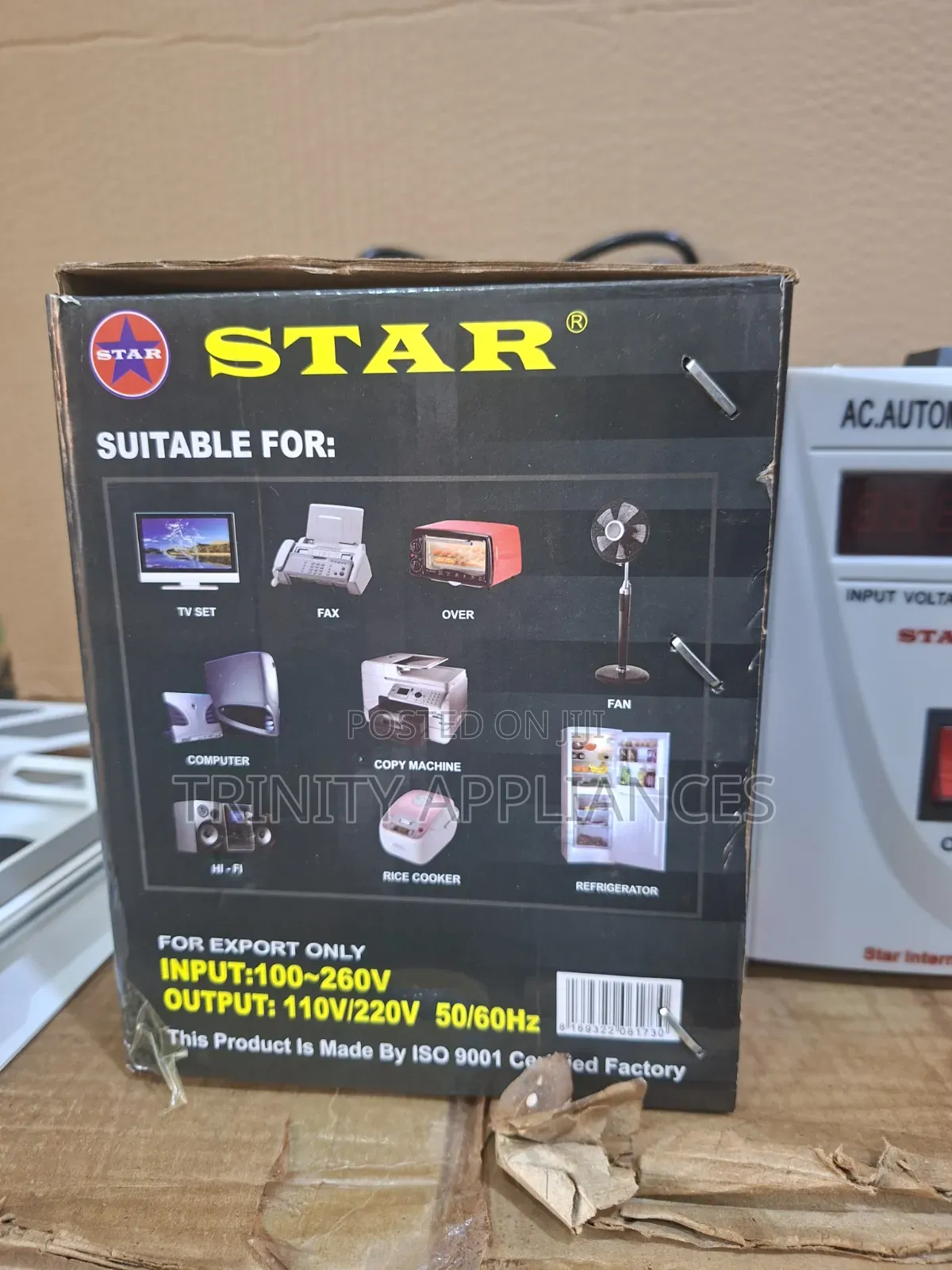 2000 Watts Automatic Voltage Regulator 2.0kva St-2000a