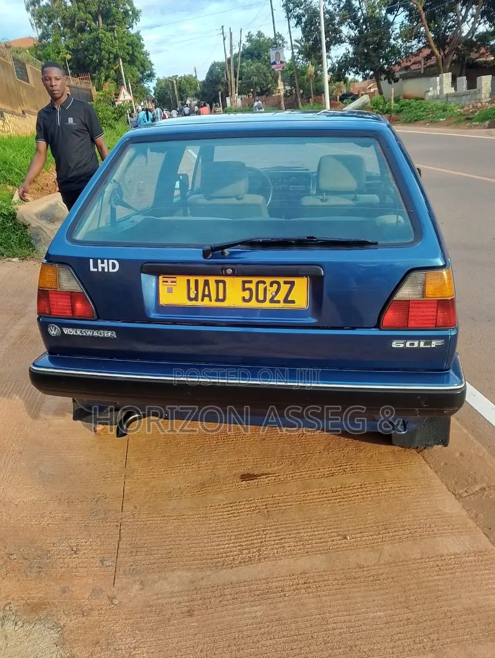 Volkswagen Golf 1987 Blue