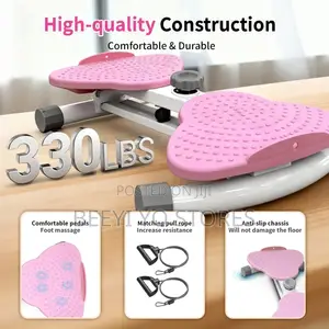 Home Fitness Twist Stepper With Resistance Bands