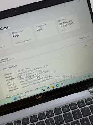 Laptop Dell Latitude 5330 16GB Intel Core i5 SSD 256GB