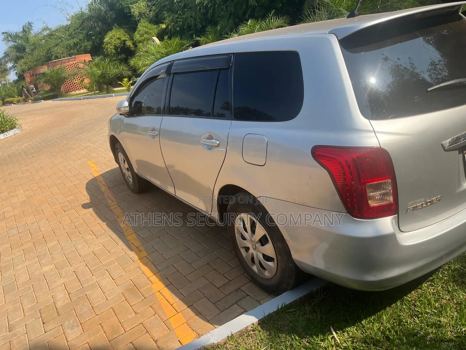 Toyota Corolla Fielder 2008 Silver