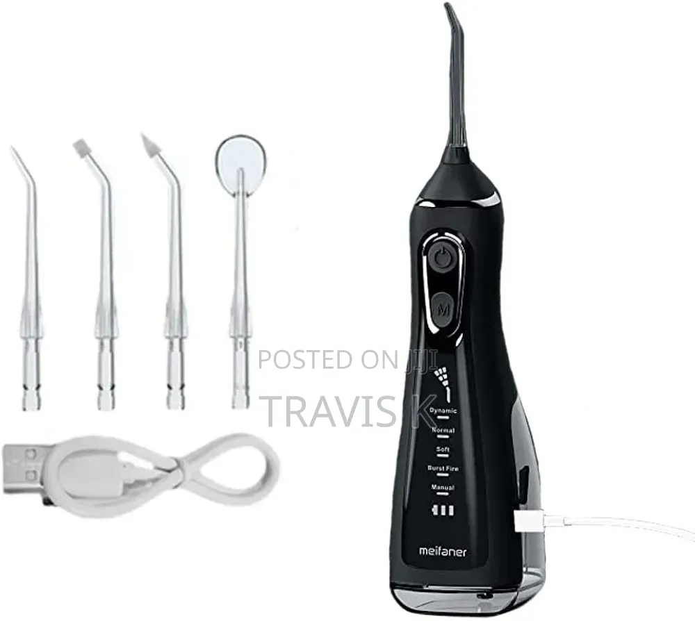 Portable Cordless Water Flosser for Teeth Cleaning