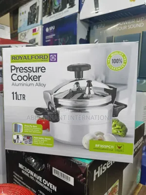 Royalford 11l Aluminum Alloy Pressure Cooker