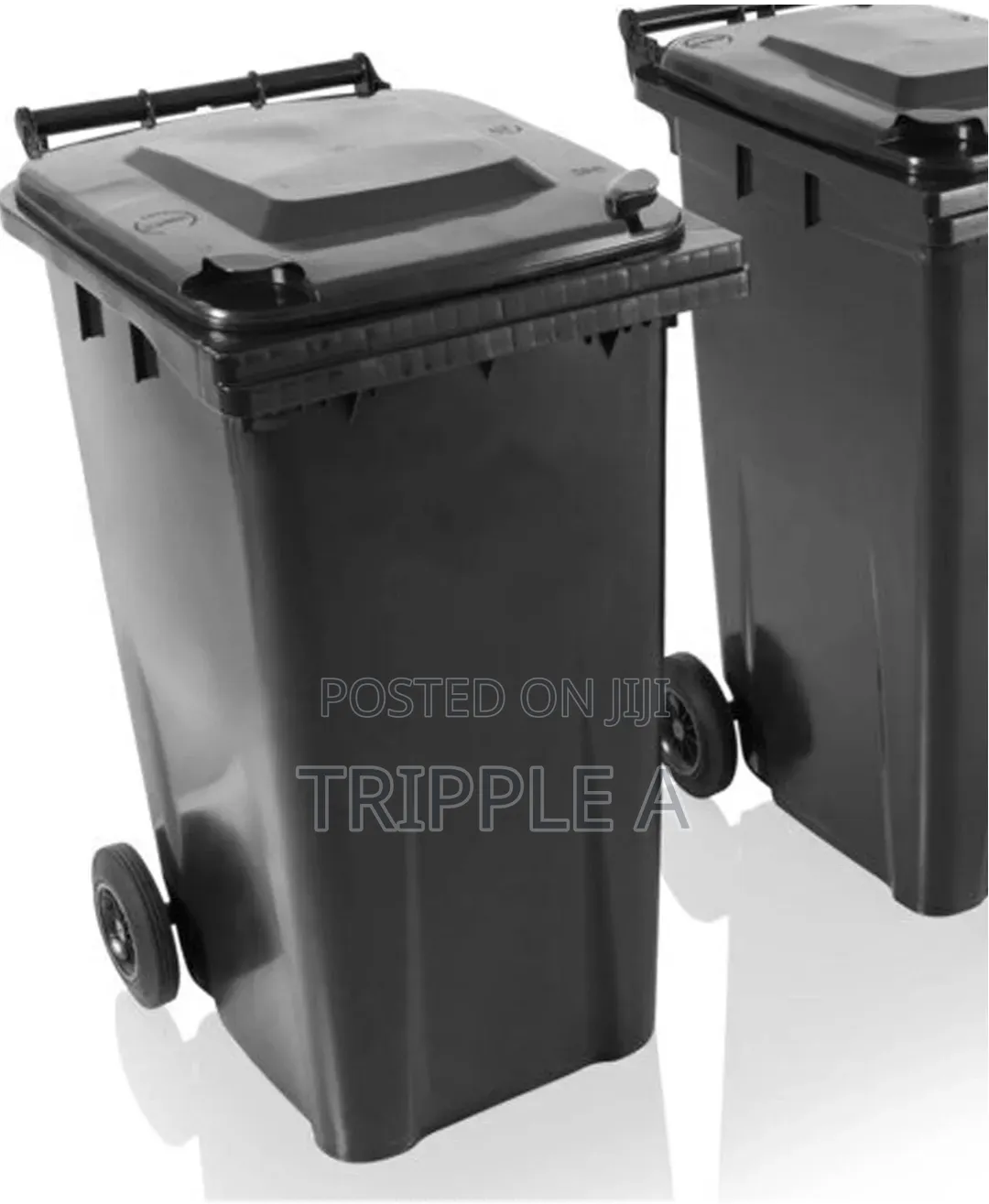 240l Plastic Outdoor Waste Bin With Wheels