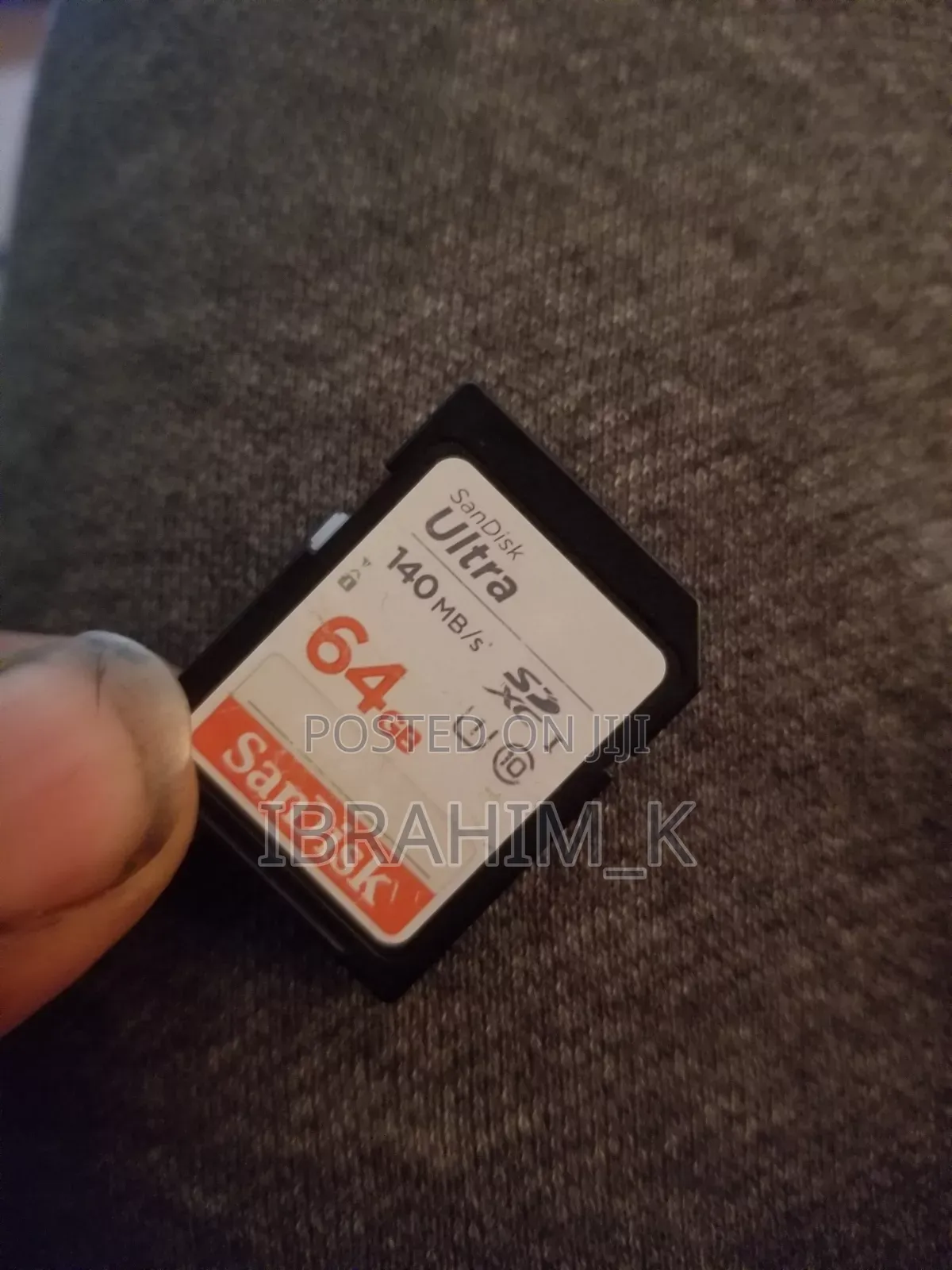 Sandisk Memory Card 64gb for Camera SDXC Uhs-I Card