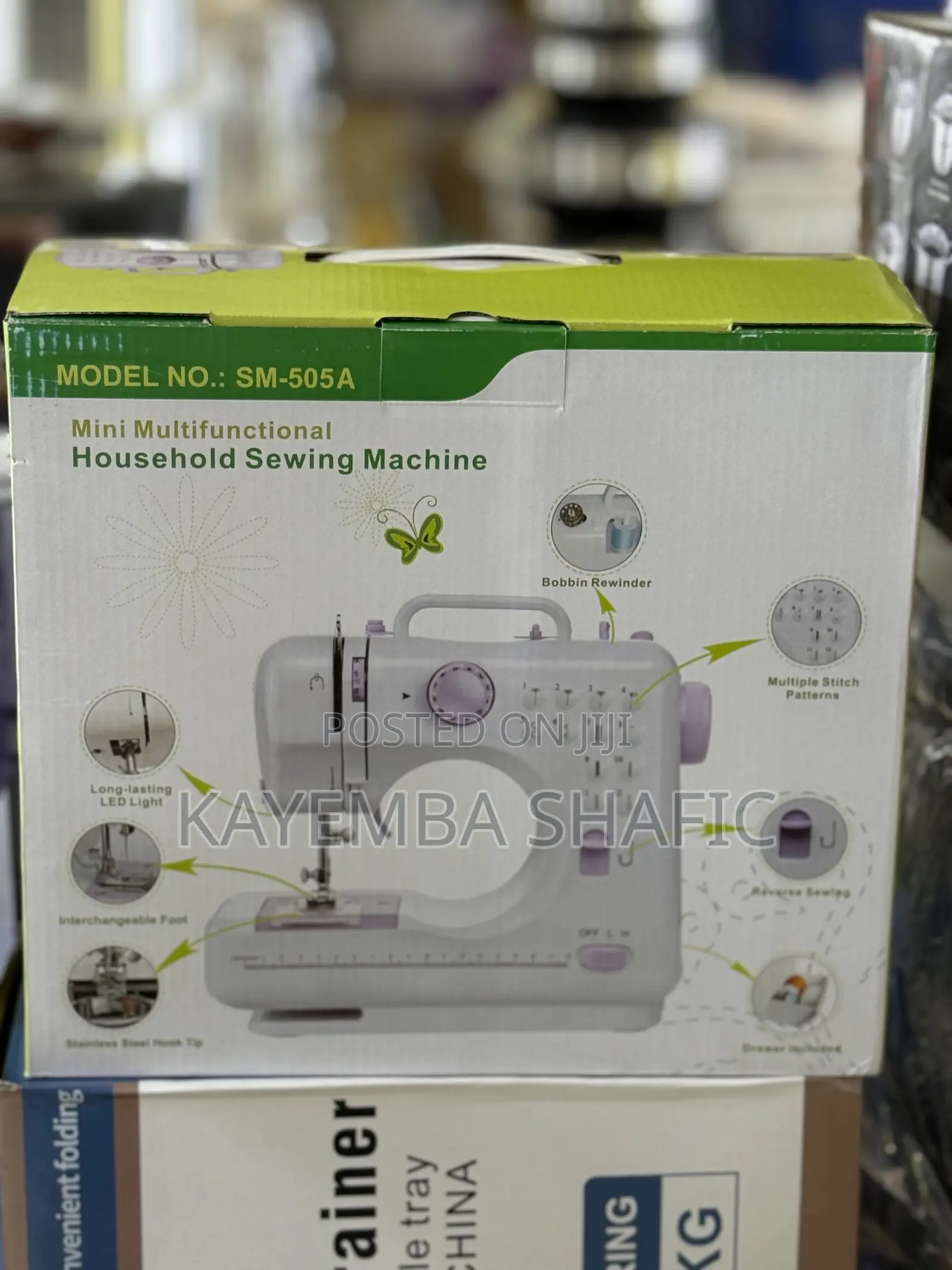 Portable Mini Multifunctional Electric Sewing Machine (12 Stitches)