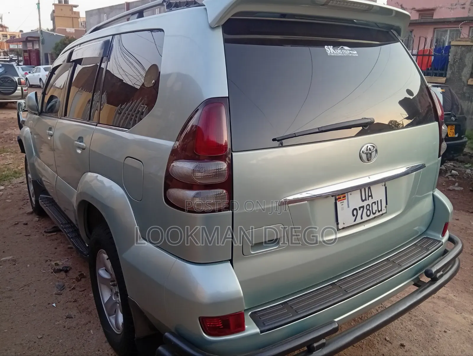 Toyota Land Cruiser Prado 3.0 D-4D 3dr 2008 Silver