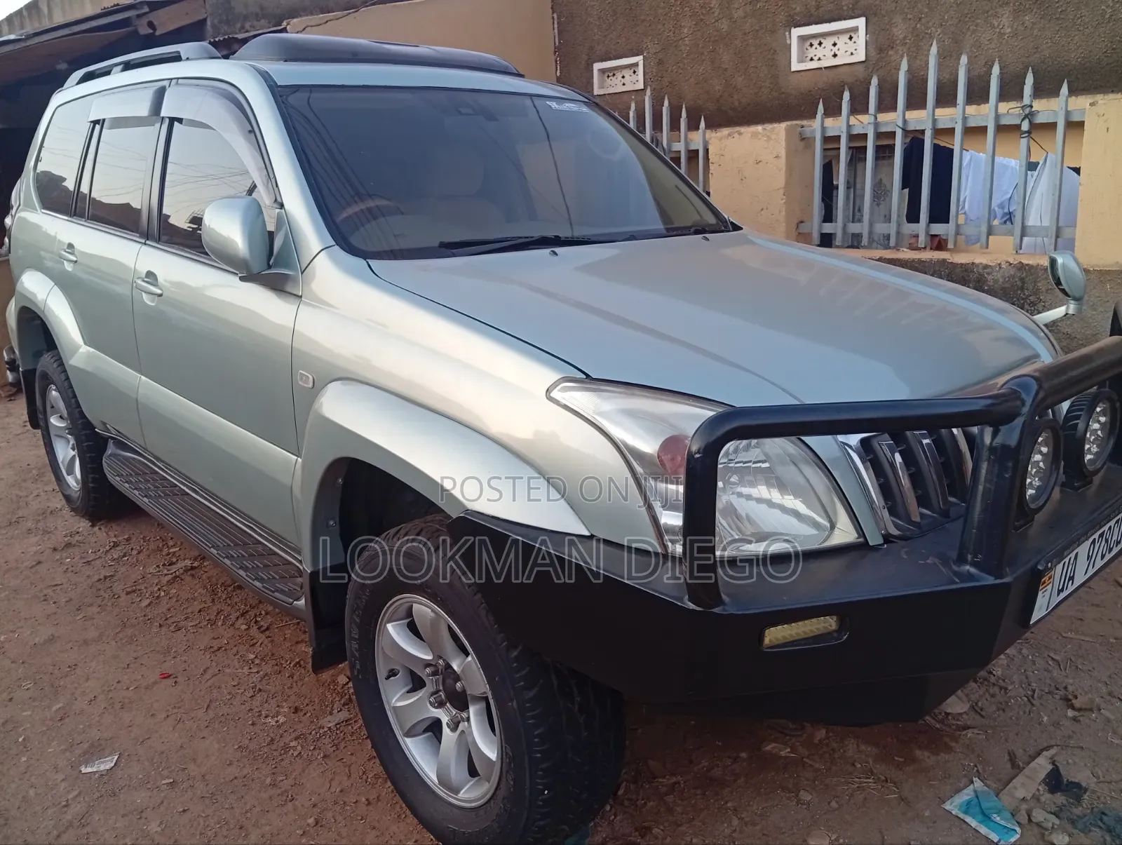 Toyota Land Cruiser Prado 3.0 D-4D 3dr 2008 Silver