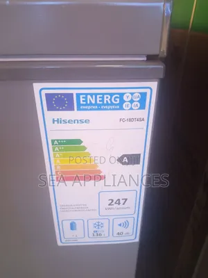 Hisense Deep Freezer 180liters
