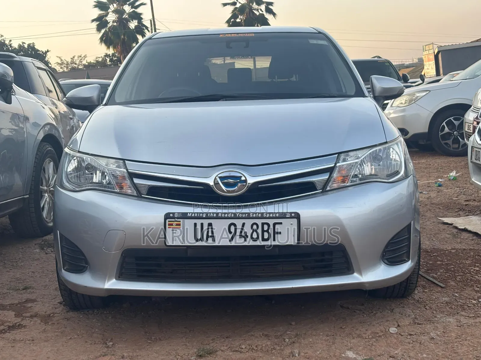 Toyota Corolla Fielder 2013 Silver
