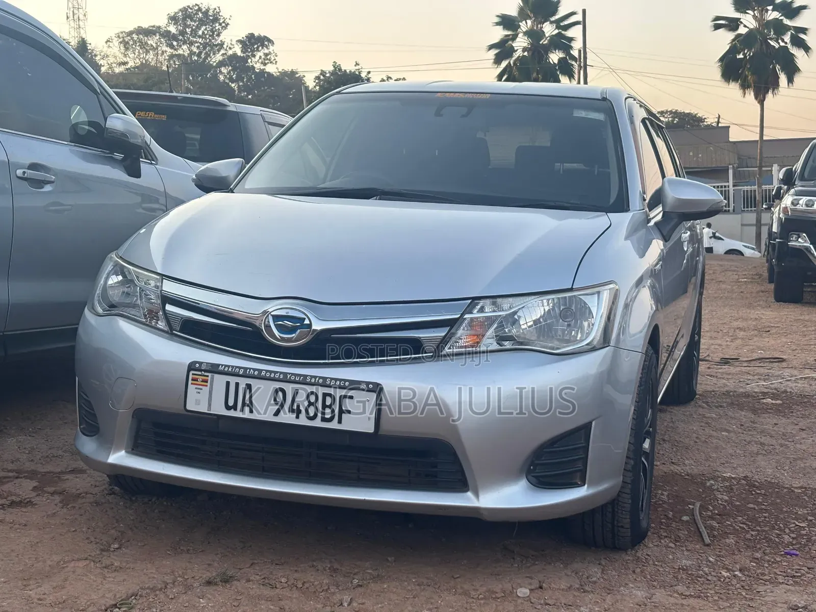 Toyota Corolla Fielder 2013 Silver