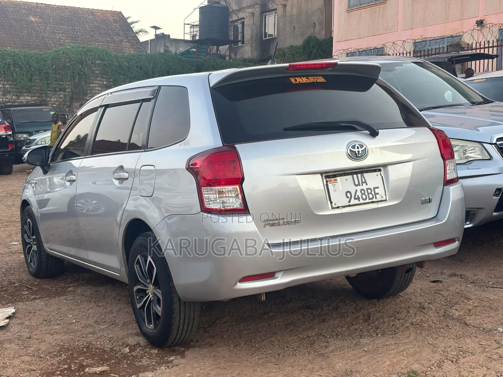 Toyota Corolla Fielder 2013 Silver