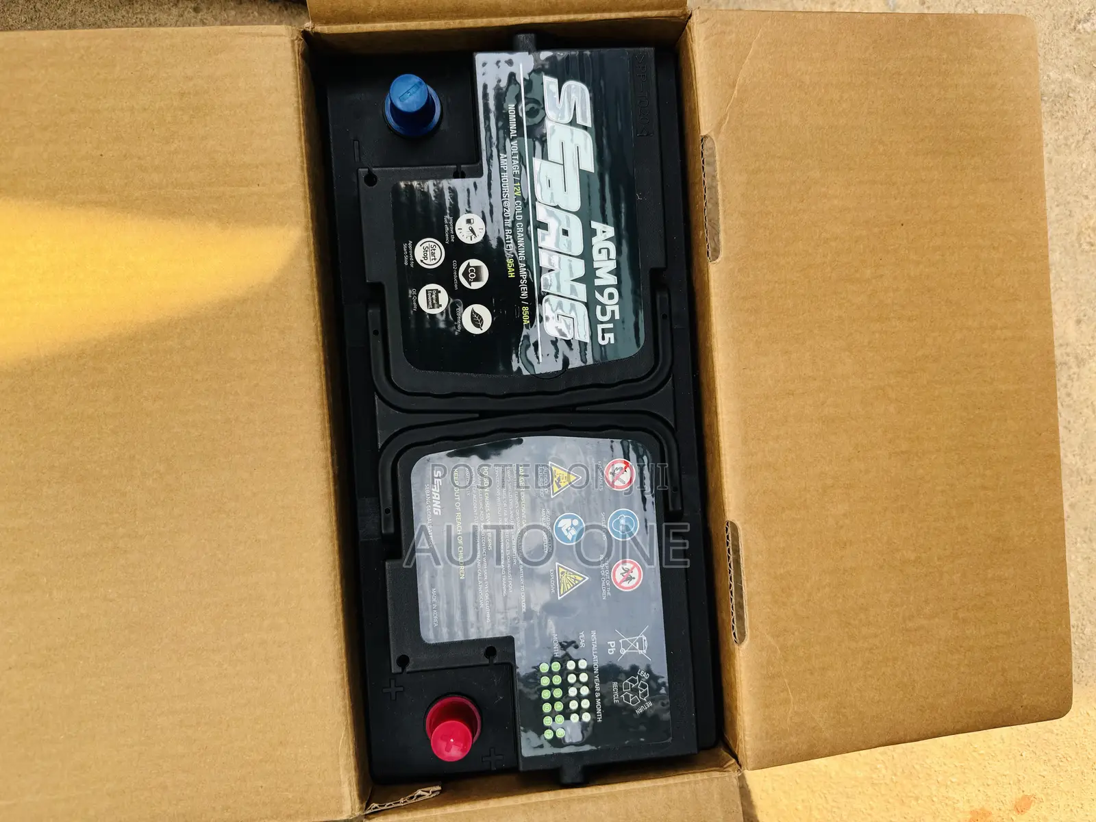 Din100 Agm Sebang Battery