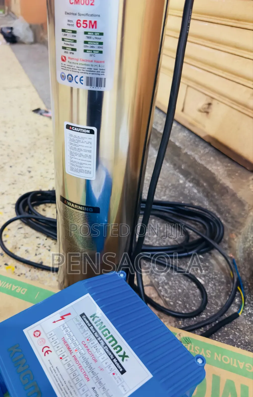 214feet / 65m Submersible Water Pump Kingmax