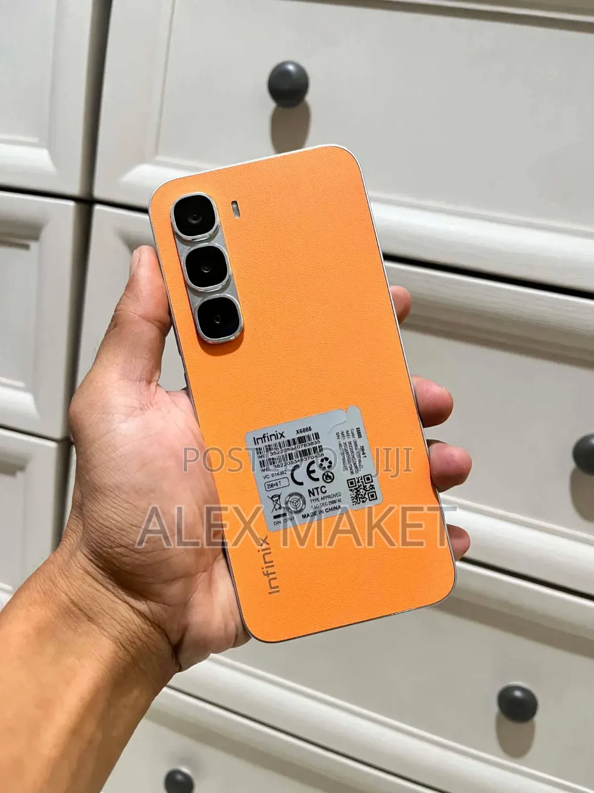 New Infinix Hot 60 Pro 256 GB Orange