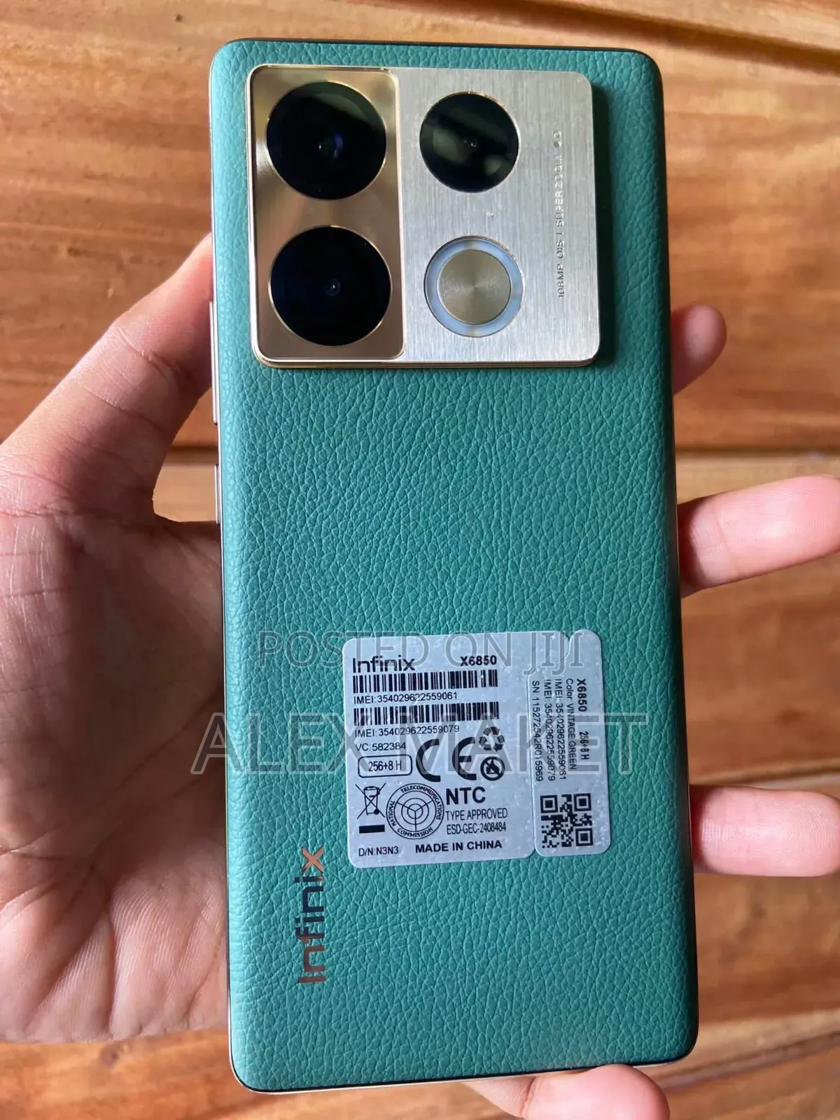 New Infinix Note 40 Pro 256 GB Green
