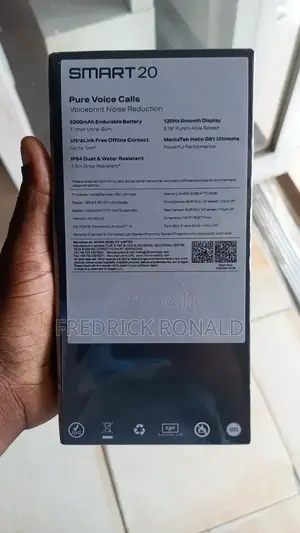 New Infinix Smart 20 64 GB Black